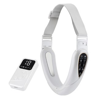 Well Life 悅生活 Best buy V型無線瘦臉緊緻神器 頂規版 15段力道, 白色, HLXZ1