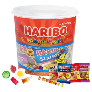 [Costco] Haribo Mega Party 大容量果凍 1000g, 1公斤, 1個
