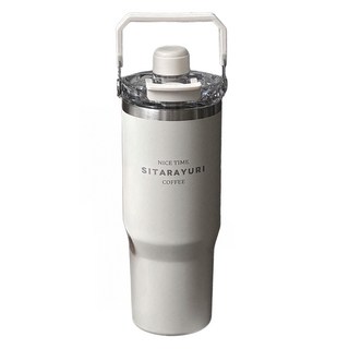 Sitarayuri 3飲磁吸手提保溫杯, 顏色隨機, 900ml, 1個