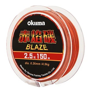 okuma 寶熊釣具 尼龍線 全層游夕 2.5號 LSL25150, 漸層橘色, 1個