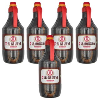 KIMLAN 金蘭 陳年醬油, 1.5L, 5瓶