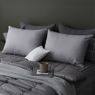 Takataka Slip-on 可整顆水洗枕頭, 1個, 灰色