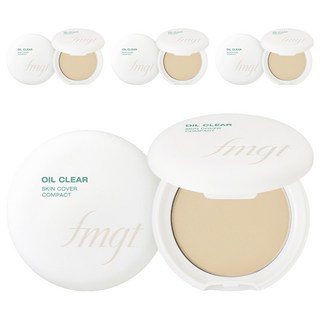 THE FACE SHOP 菲詩小舖 Oil Clear粉餅 9g, 4盒, 203號