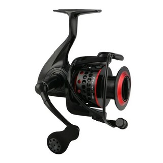 okuma 寶熊釣具 Ceymar 凱莫斯 漁輪 Spinning HD 8BB 5.3:1 淺線杯, CHD3000SA, 黑色 + 紅色