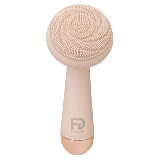 FUGU BEAUTY 硅膠按摩潔面儀, 洗臉卸妝按摩三合一, 機身防水IPX6, 5分鐘自動斷電, FB-WM01-RS, 粉色