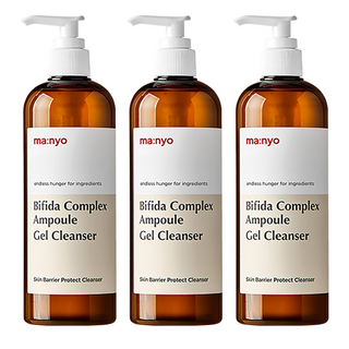 마녀공장 비피다 앰플 약산성 클렌징 젤, 400ml, 3개