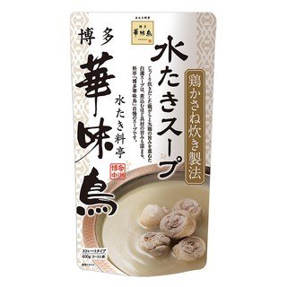 博多華味鳥 雞肉濃湯鍋, 600g, 1包