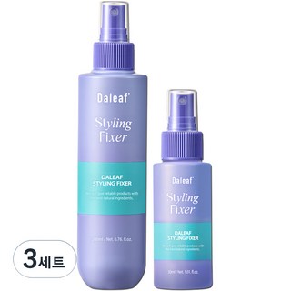 달리프 글램 볼륨 스타일링 헤어 픽서 + 휴대용 미니 헤어 픽서 30ml 세트, 200ml, 3개