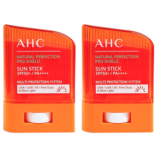 AHC 零死角純物理清爽防曬棒 SPF50+ PA++++, 14g, 2個