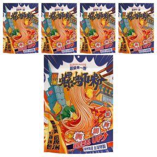超級來一野 原湯螺螄粉 台灣風味, 5包