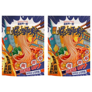 超級來一野 原湯螺螄粉 台灣風味, 2包