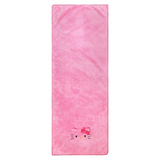 收納王妃 造型擦髮巾 KT-11209-F 80 x 30cm, Hello Kitty 粉紅色, 1條