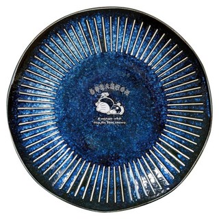 kanesho 金正陶器 陶瓷盤 哆啦A夢, 深藍色, 1個