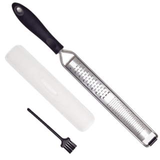 Smileve多功能起司刨絲器 研磨器 304不鏽鋼 灰色, 黑色, 1個