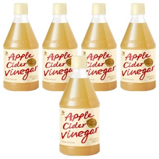 CJ 蘋果醋, 5個, 750ml