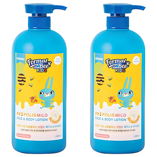 포멀비키즈 프로폴리스 마일드 페이스 앤 바디로션, 1L, 2개