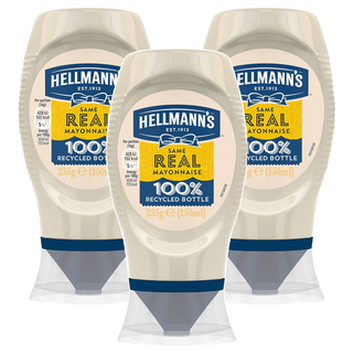 HELLMANN'S 美乃滋 經典原味 使用非關籠雞蛋, 250ml, 3瓶