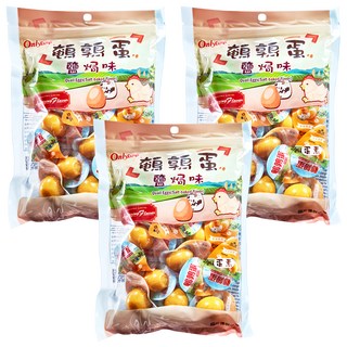 Onlyone 海龍王 鵪鶉蛋 鹽焗味, 150g, 3袋