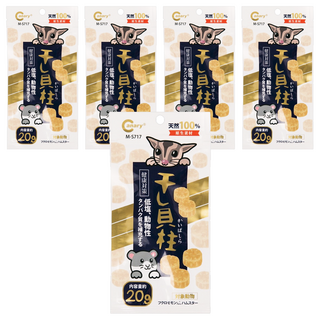 Canary 信長小動物低鹽干貝貝柱零食, 5包, 20g