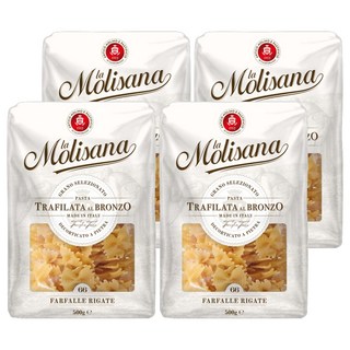 la Molisana 茉莉 義大利蝴蝶麵66, 500g, 4包
