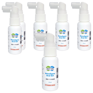 nano 翰強 速口舒 口內凝膠 噴瓶型, 30ml, 6個