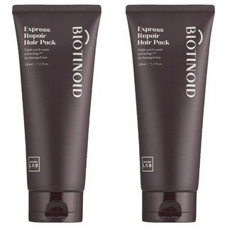 그루밍랩 비오티노이드 급속 리페어 단백질 트리트먼트 헤어팩, 2개, 210ml