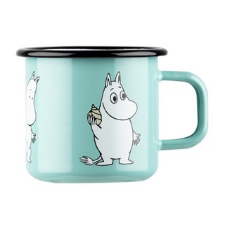 Muurla 嚕嚕米 馬克杯 湖水綠 370ml, 1個