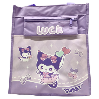 KUROMI 酷洛米 大容量補習手提袋, 公主糯米 顏色隨機, 1個