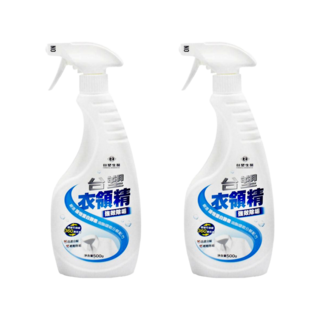 台塑生醫 強效除垢衣領精 免搓免揉 不添加螢光劑 淡雅清香, 500g, 2瓶