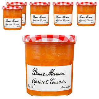본마망 살구 잼, 370g, 6개