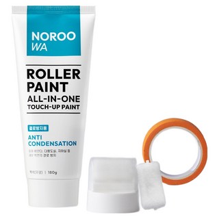 노루페인트 노루와 롤러페인트 결로방지용, 화이트, 180g, 1개