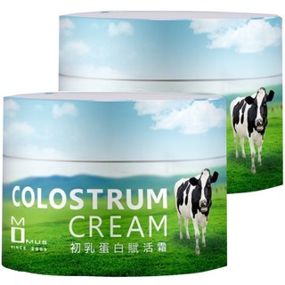 MOMUS 初乳蛋白賦活霜, 3大專利X5重保濕 更水嫩, 30ml, 2罐