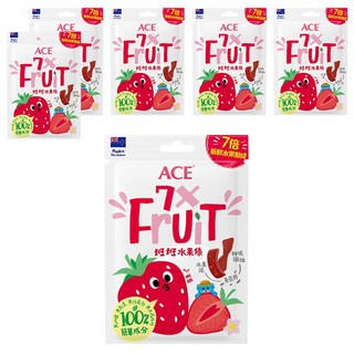ACE 斑斑水果條 草莓 + 奇亞籽, 32g, 6個