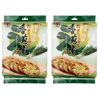 AJI OKASHI 味覺百撰 香蔥宴鹹脆餅, 310g, 2包