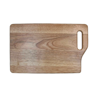 GOZENBO 御膳坊 省力提把GOBO熊沾板, 木色, 1個