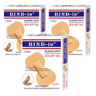 絆多指頭貼伸縮膠布6850大6片, 6片, 3入