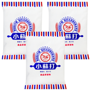 壽生 食品級小蘇打 - 烘焙、清潔多用途 原料 安全可靠, 450g, 3包