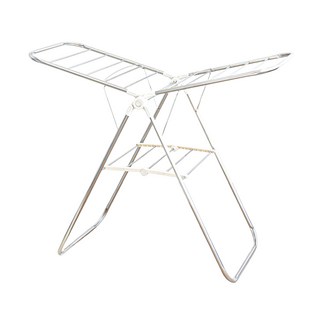 PaN EASY LIFE 不鏽鋼折疊式曬衣架, 白色