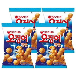 ORION 好麗友 魷魚花生球, 98g, 4包