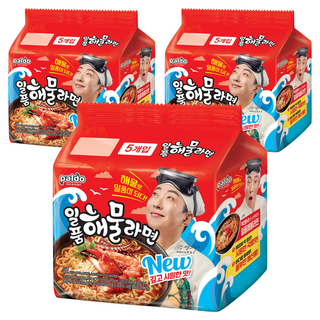 팔도일품 해물라면 115g, 15개