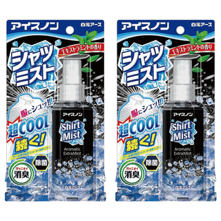 Hakugen 白元 衣物涼感噴霧EX 瓶裝 100ml, 薄荷, 2瓶