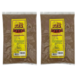 華慶堂 檀粉 600±7公克 沉粉(印尼)+檀香粉(印度)+中藥材+甘露粉(台灣取材)+天然粘粉, 2包