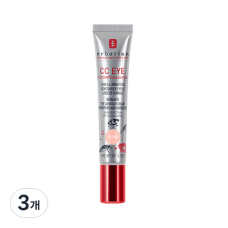 에르보리앙 CC 아이 크림, 클레어, 3개, 10ml