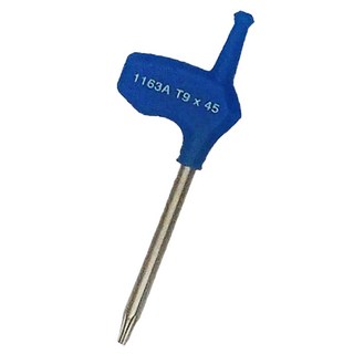 KING TONY金統立 專業級工具L型旗桿六角星型起子T9, 1支