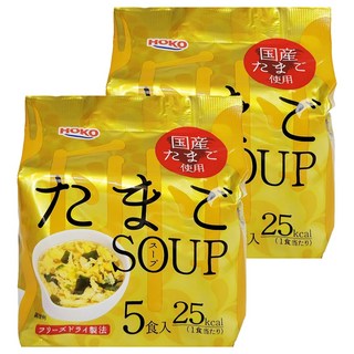 HOKO 寶幸 蛋花湯沖泡包 獨立包裝方便攜帶 隨時隨地食用 快速沖泡, 32g, 2袋