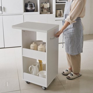 Feelwell 黛亞移動式料理臺, 白色
