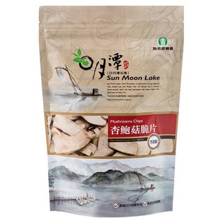 魚池鄉農會 杏鮑菇脆片 黑胡椒, 90g, 1包