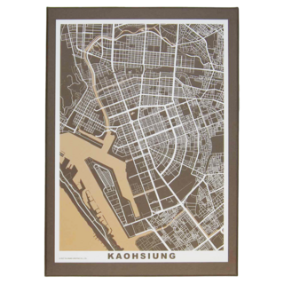 TAIWANG 台旺文創 高雄路網拼圖 520片 尺寸 380x530mm, TW-520-022, 1盒