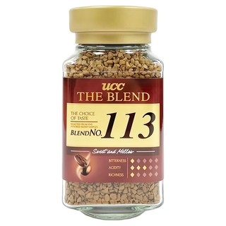 ucc THE BLEND 113精製即溶咖啡, 90g, 1罐, 1罐