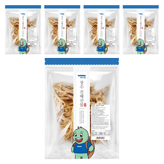 Badaone 大關嶺明太魚絲, 100g, 5包